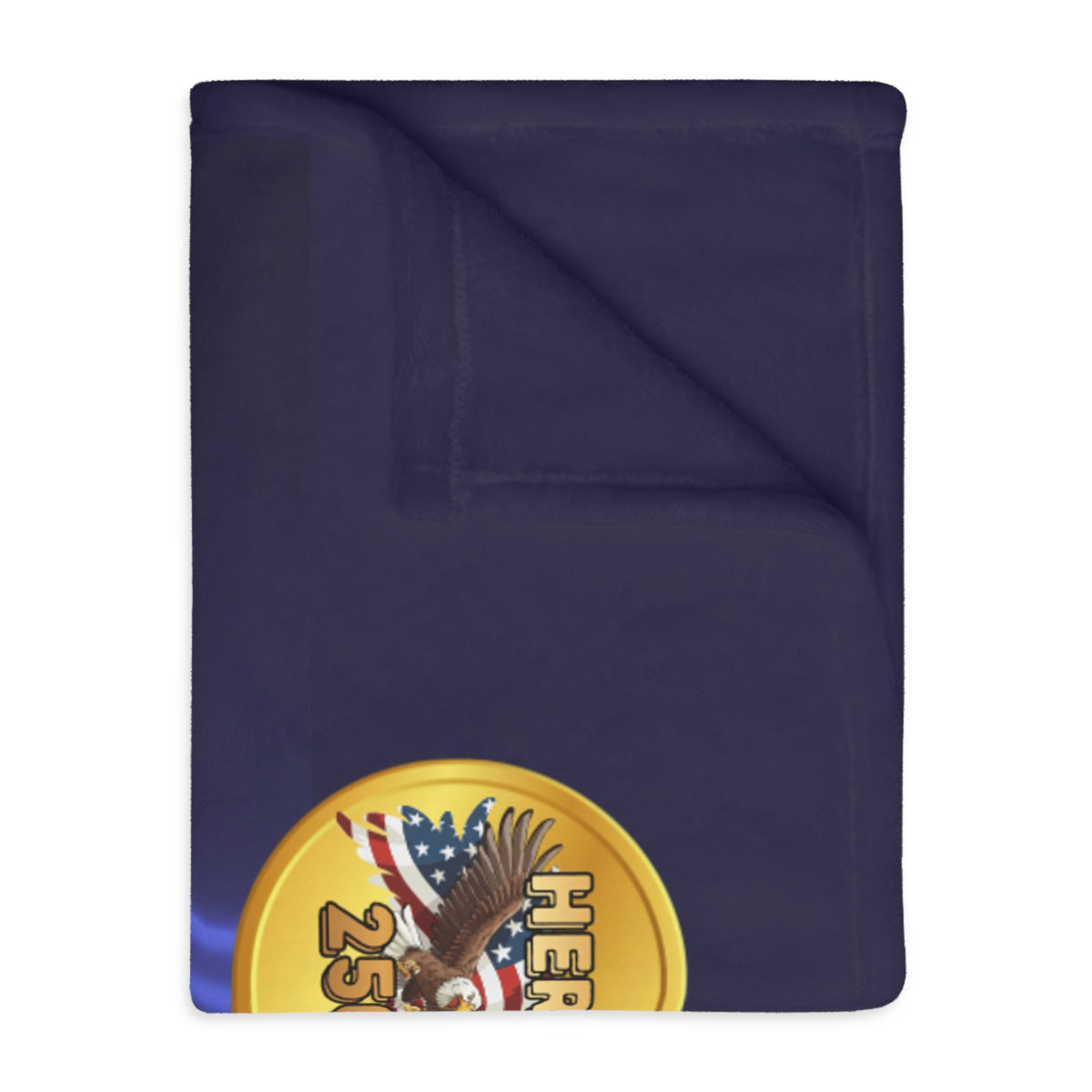 9/11 Tribute Blanket — "Remember. Honor. Rise." Velveteen Microfiber Memorial Throw