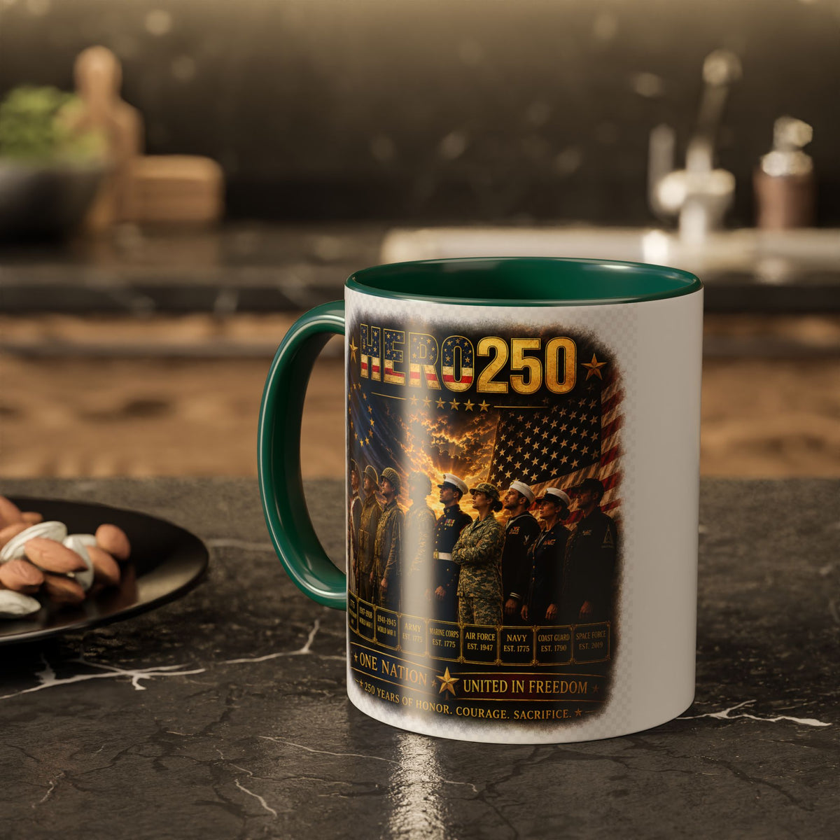 I Love America | HERO250 Patriotic American Coffee Mug